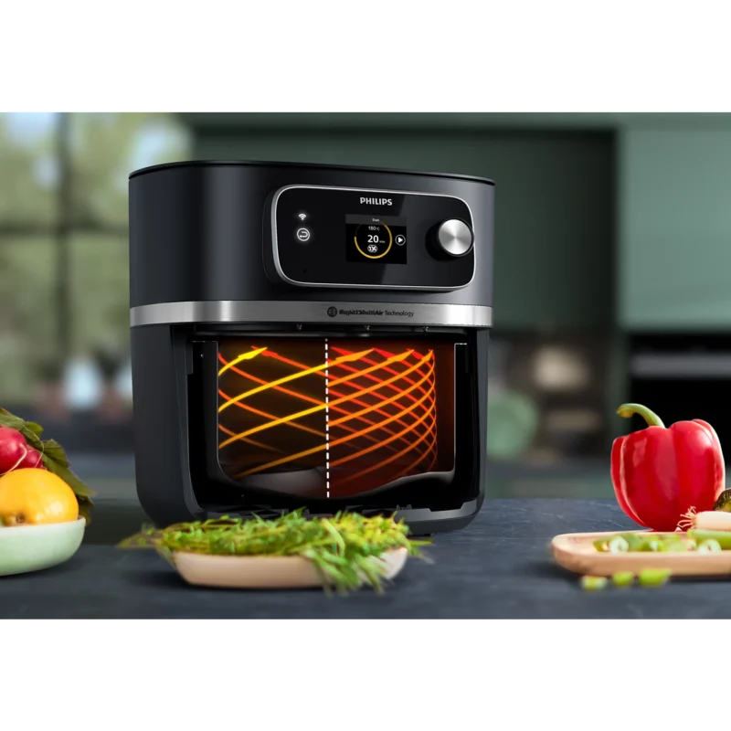 Philips Airfryer 7000 SERIES HD9880/90 Combi 8.3L and Food Thermometer - Image 6