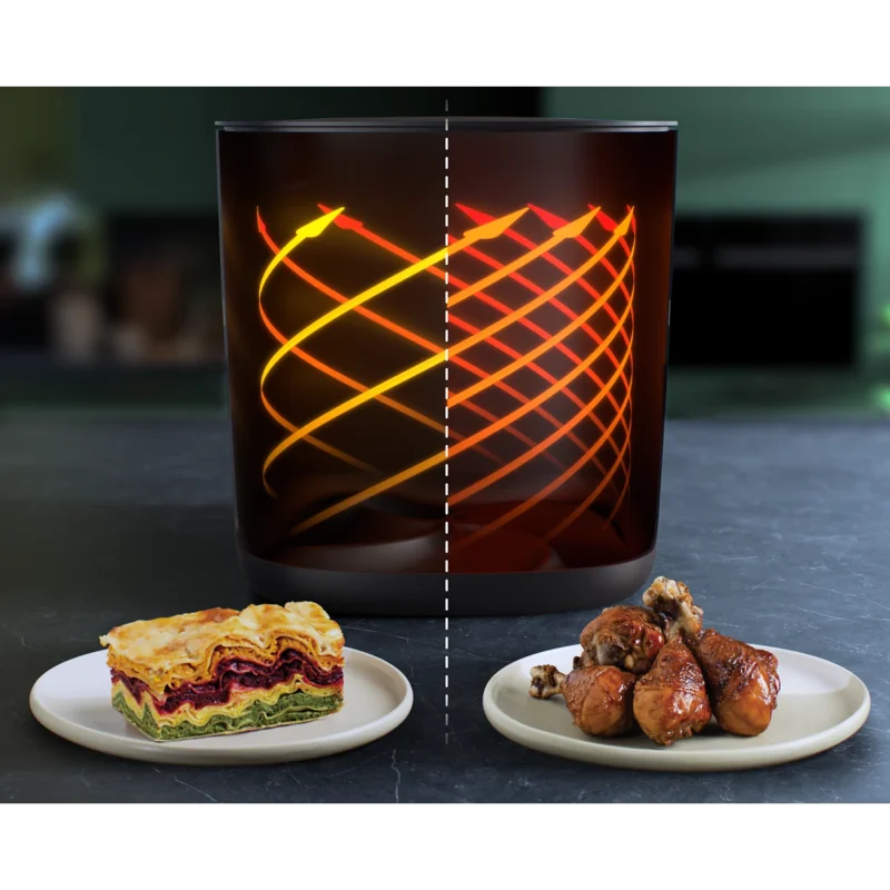 Philips Airfryer 7000 SERIES HD9880/90 Combi 8.3L and Food Thermometer - Image 7