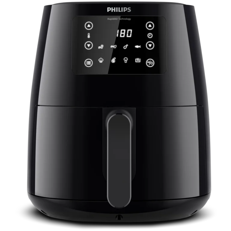 Philips HD9243/90 Air Fryer, Rapid Air Technology, 4.1 Liter, 1550 Watt - Black
